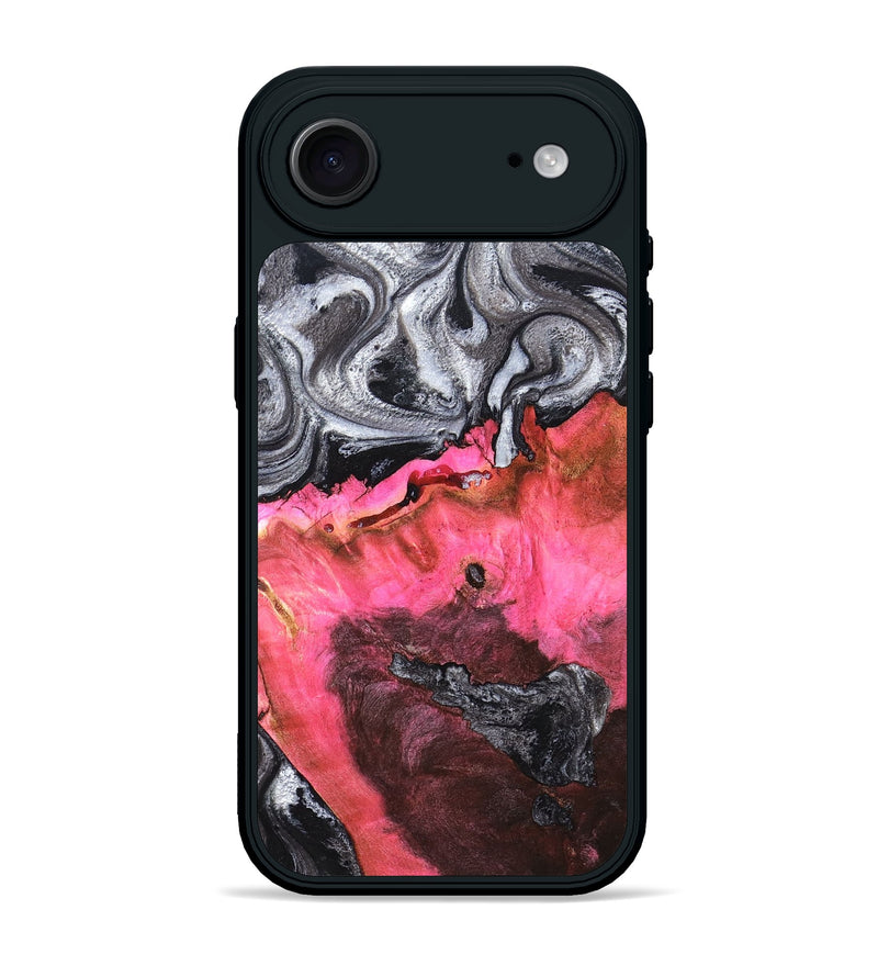 iPhone 17 Air Wood Phone Case - Signe (Black & White, 819279)