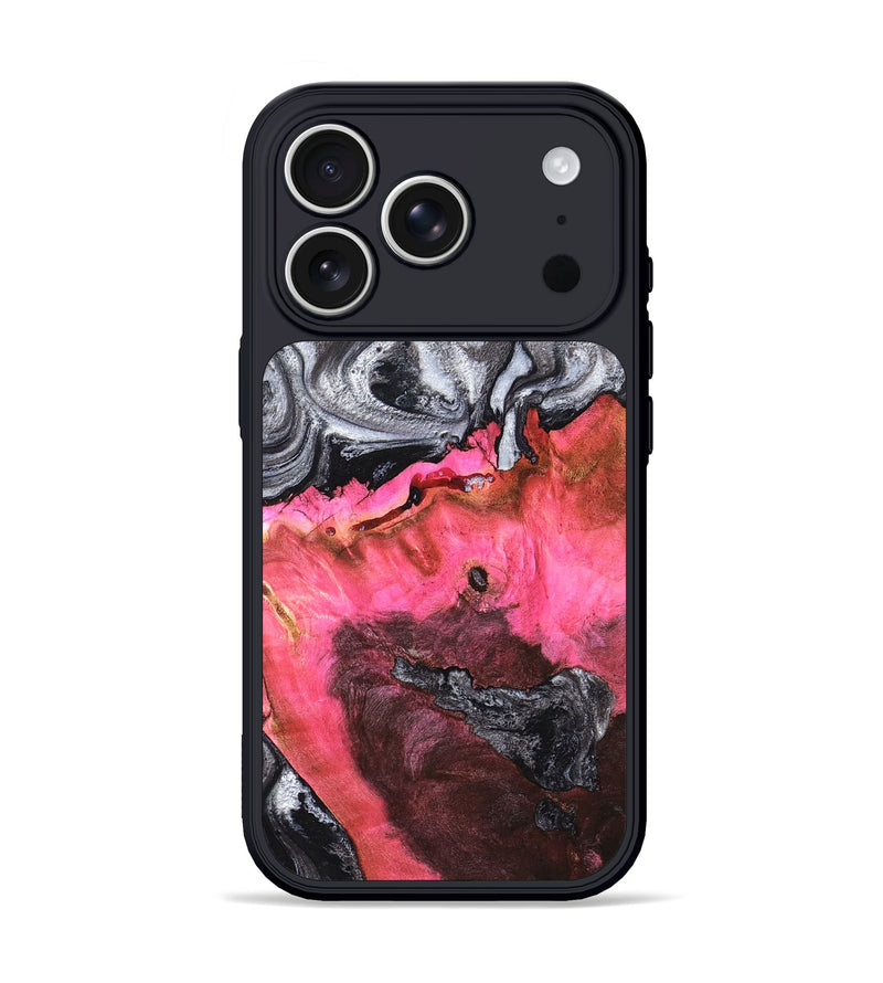 iPhone 17 Pro Wood Phone Case - Signe (Black & White, 819279)