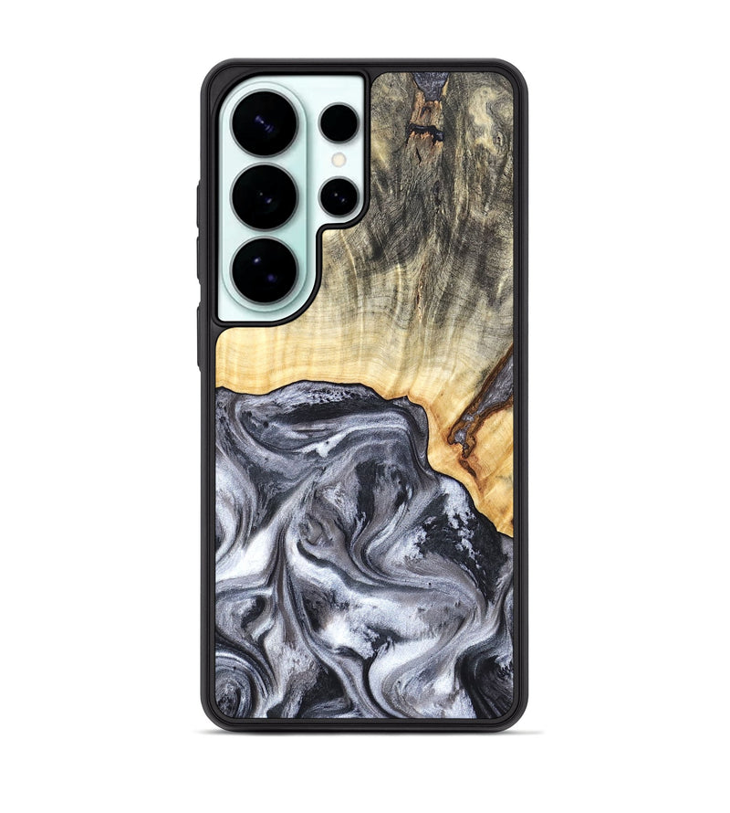 Galaxy S26 Ultra Wood Phone Case - Margo (Black & White, 819280)