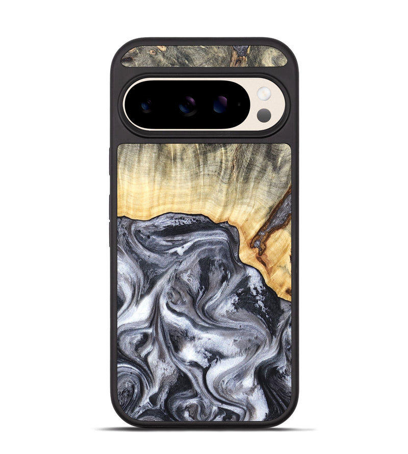 Pixel 10 Wood Phone Case - Margo (Black & White, 819280)