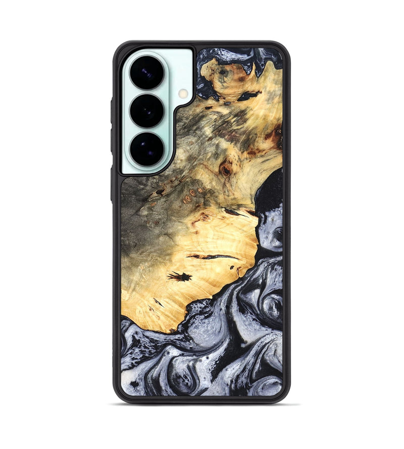 Galaxy S26 Plus Wood Phone Case - Theron (Black & White, 819281)