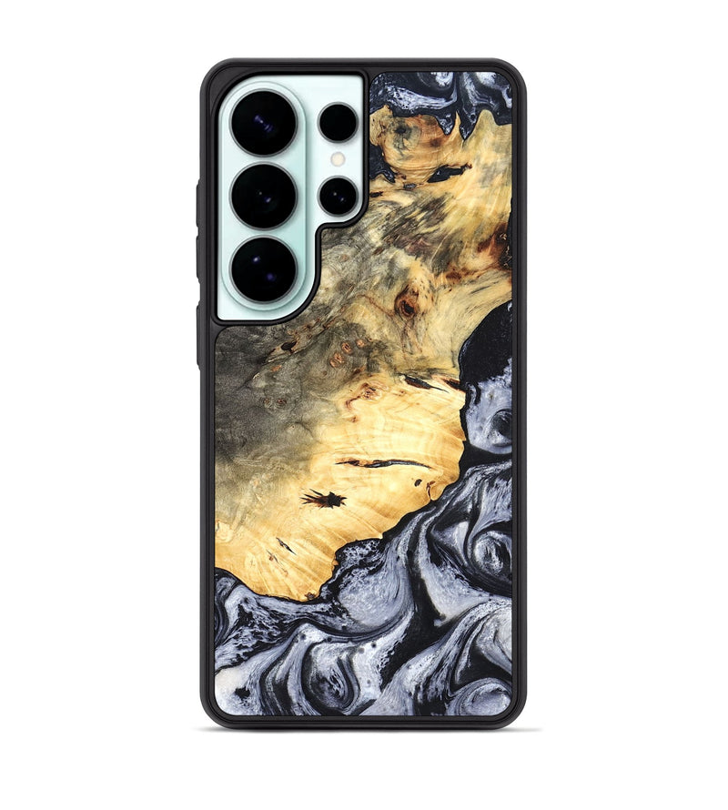 Galaxy S26 Ultra Wood Phone Case - Theron (Black & White, 819281)
