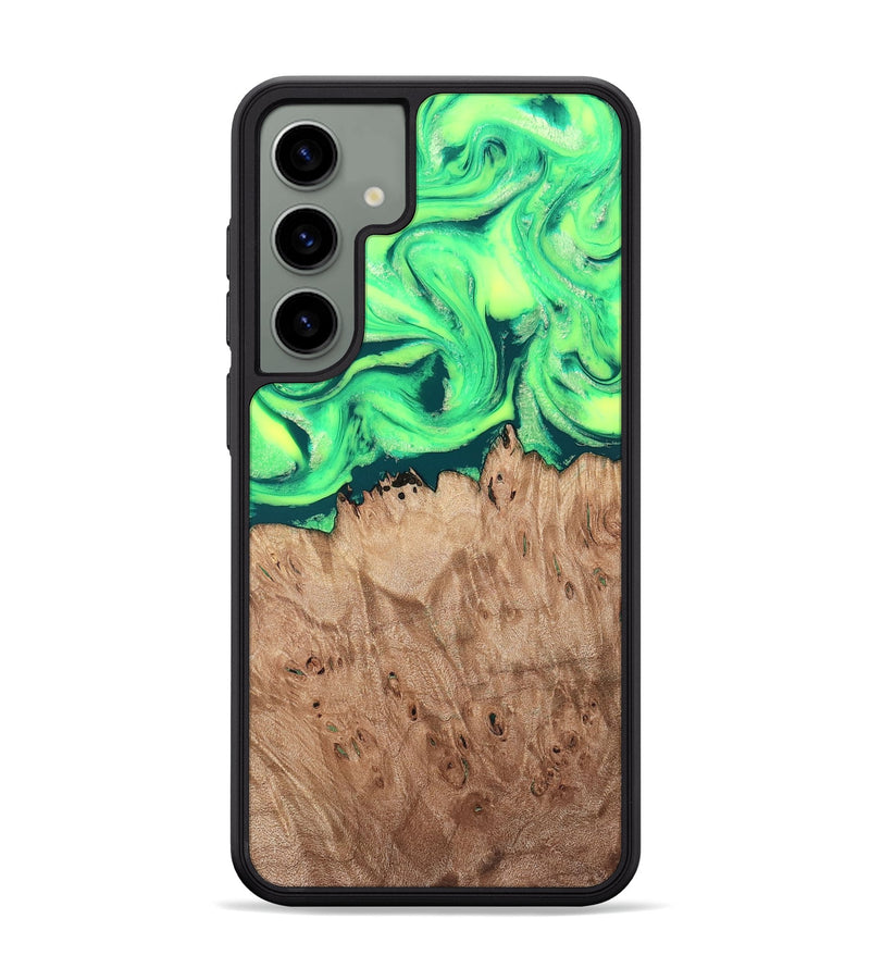 Galaxy S24 Plus Wood Phone Case - Martika (Green, 819282)