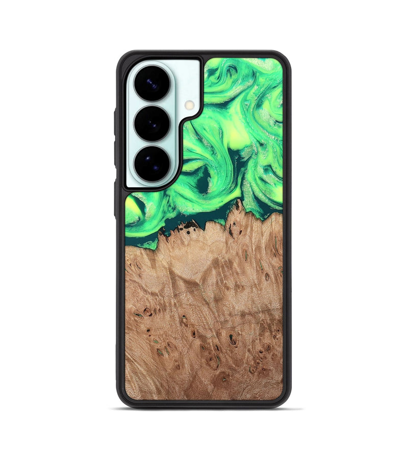 Galaxy S26 Wood Phone Case - Martika (Green, 819282)