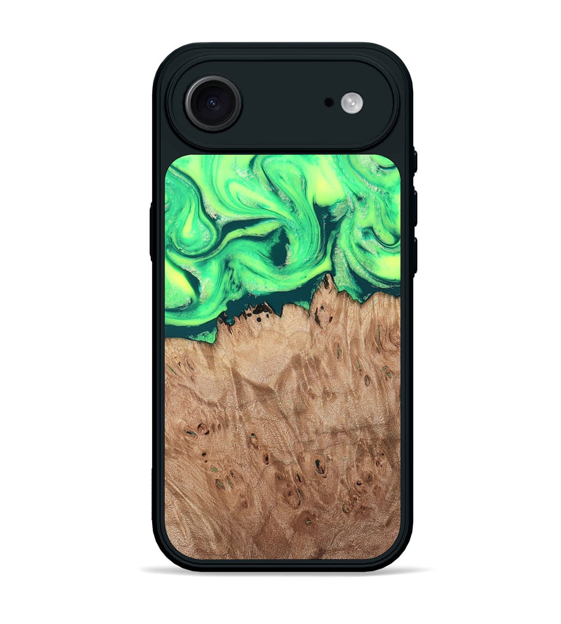 iPhone 17 Air Wood Phone Case - Martika (Green, 819282)