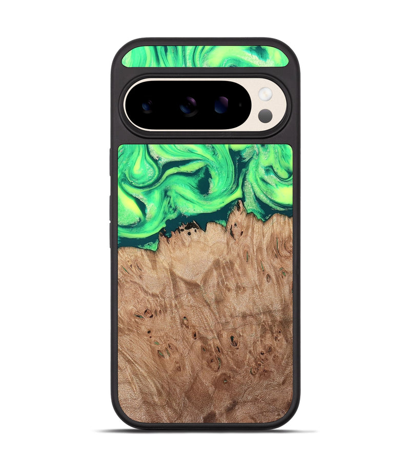 Pixel 10 Wood Phone Case - Martika (Green, 819282)