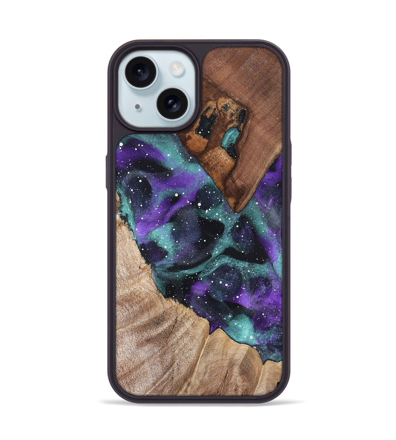iPhone 15 Wood Phone Case - Omari (Cosmos, 819283)