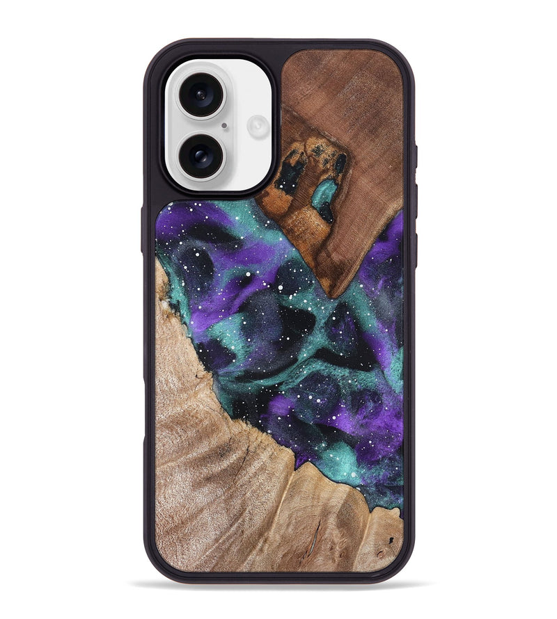 iPhone 16 Plus Wood Phone Case - Omari (Cosmos, 819283)