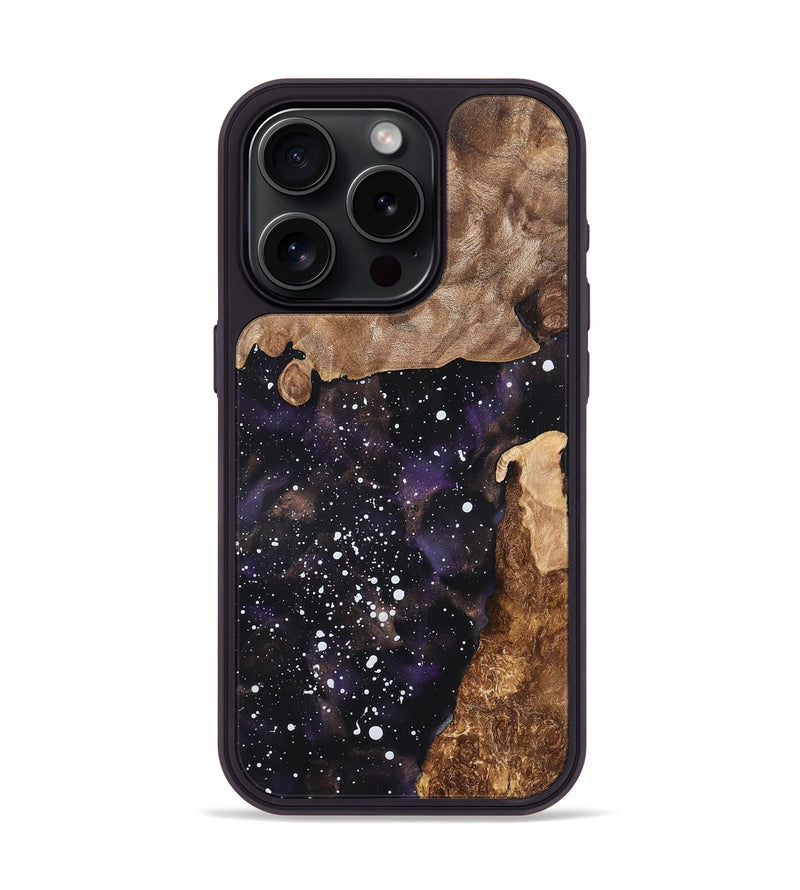 iPhone 15 Pro Wood Phone Case - Riya (Cosmos, 819285)