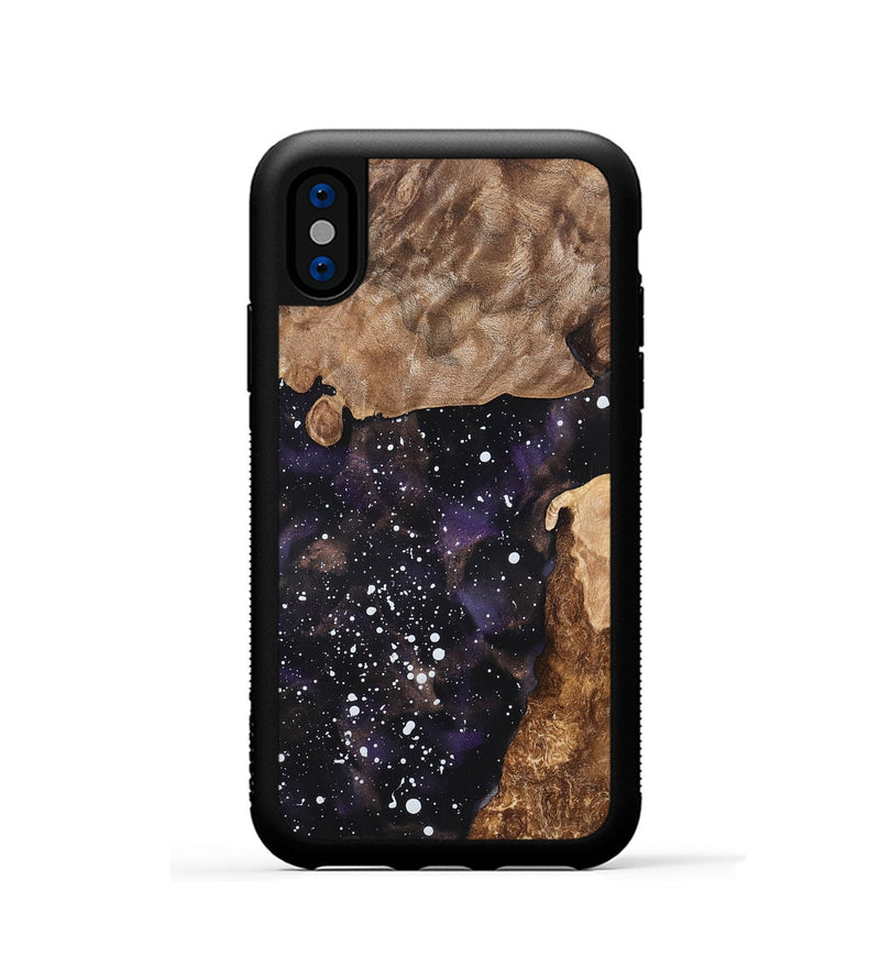 iPhone Xs Wood Phone Case - Riya (Cosmos, 819285)