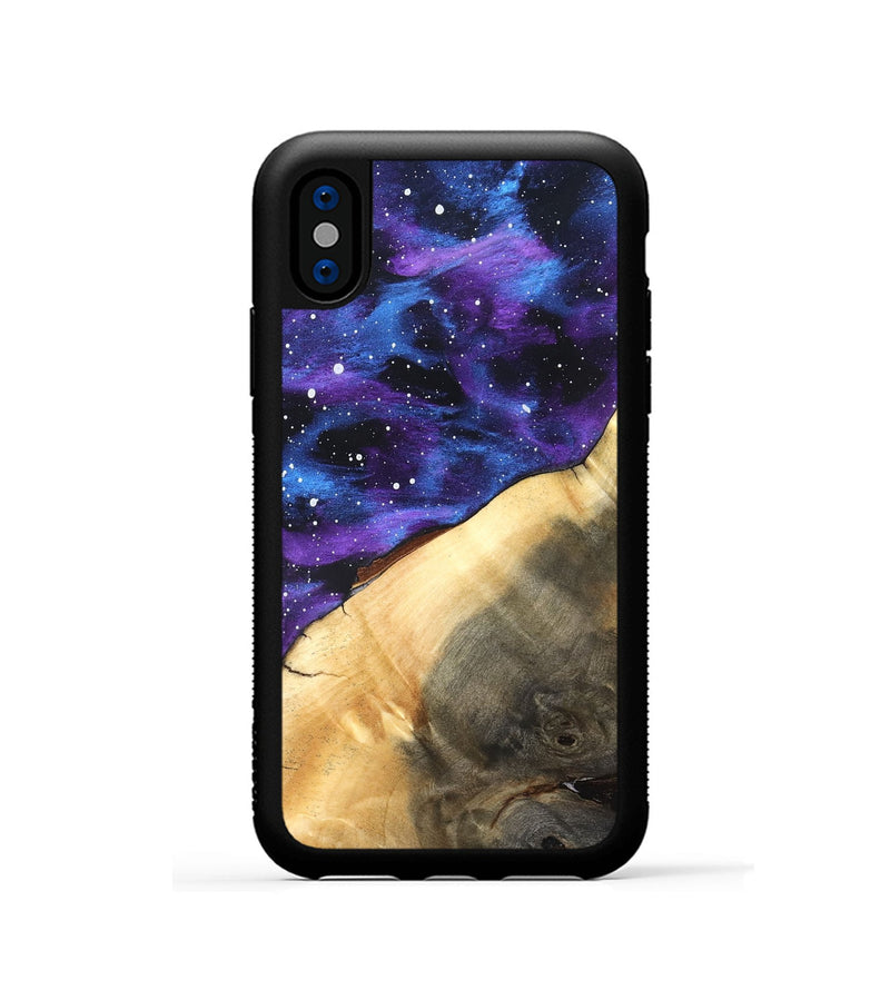 iPhone Xs Wood Phone Case - Poppy (Cosmos, 819286)
