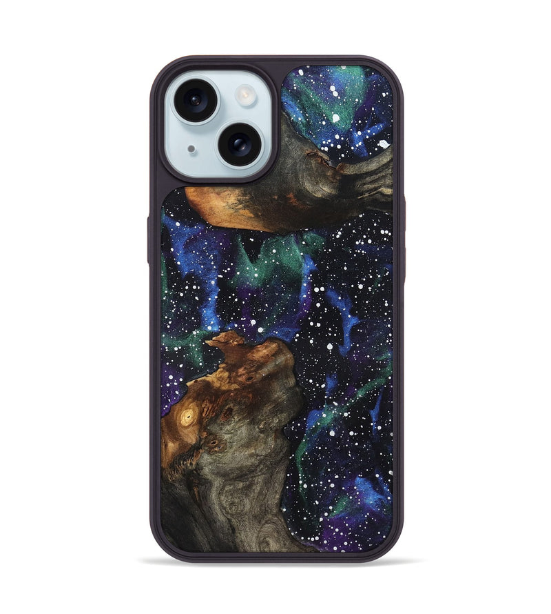 iPhone 15 Wood Phone Case - June (Cosmos, 819287)