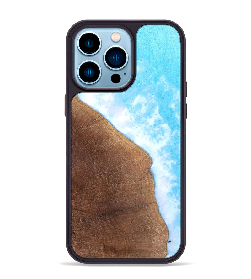iPhone 14 Pro Max Wood Phone Case - Micheal (Coastal, 819288)