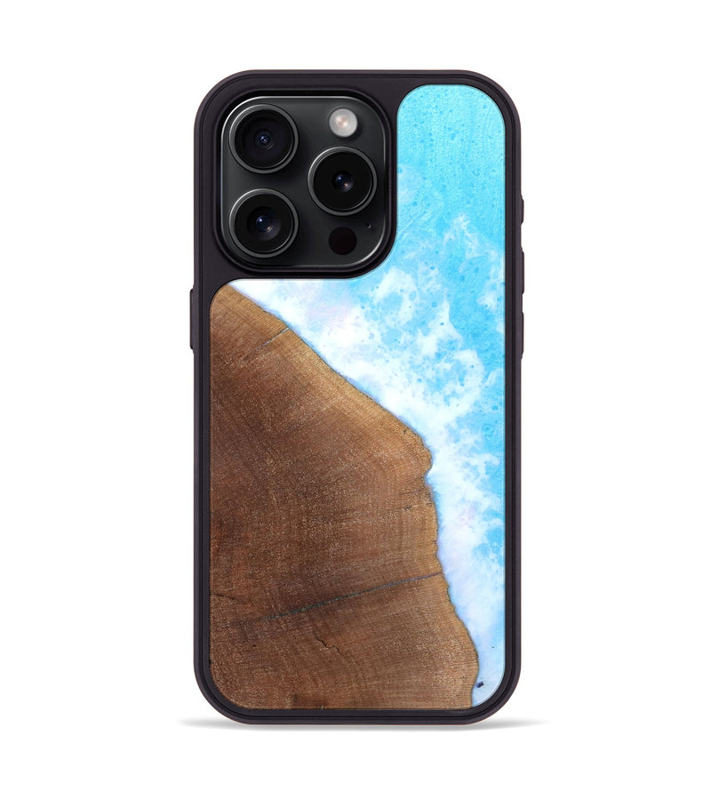 iPhone 15 Pro Wood Phone Case - Micheal (Coastal, 819288)