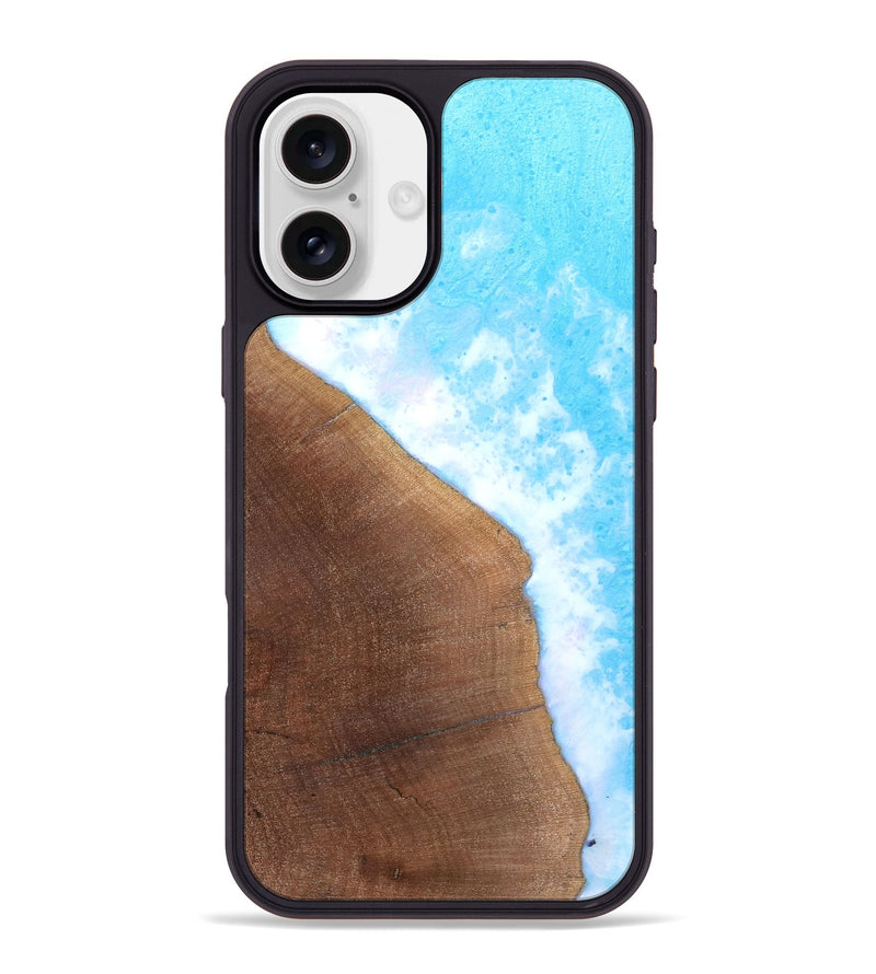 iPhone 16 Plus Wood Phone Case - Micheal (Coastal, 819288)