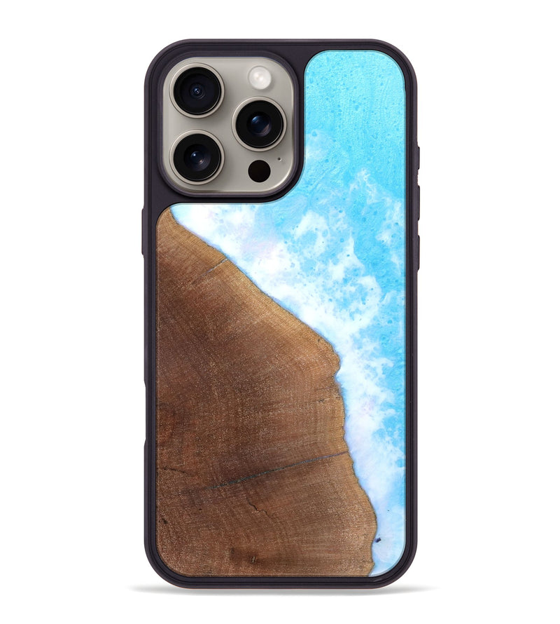 iPhone 16 Pro Max Wood Phone Case - Micheal (Coastal, 819288)