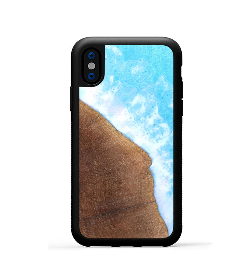 iPhone Xs Wood Phone Case - Micheal (Coastal, 819288)