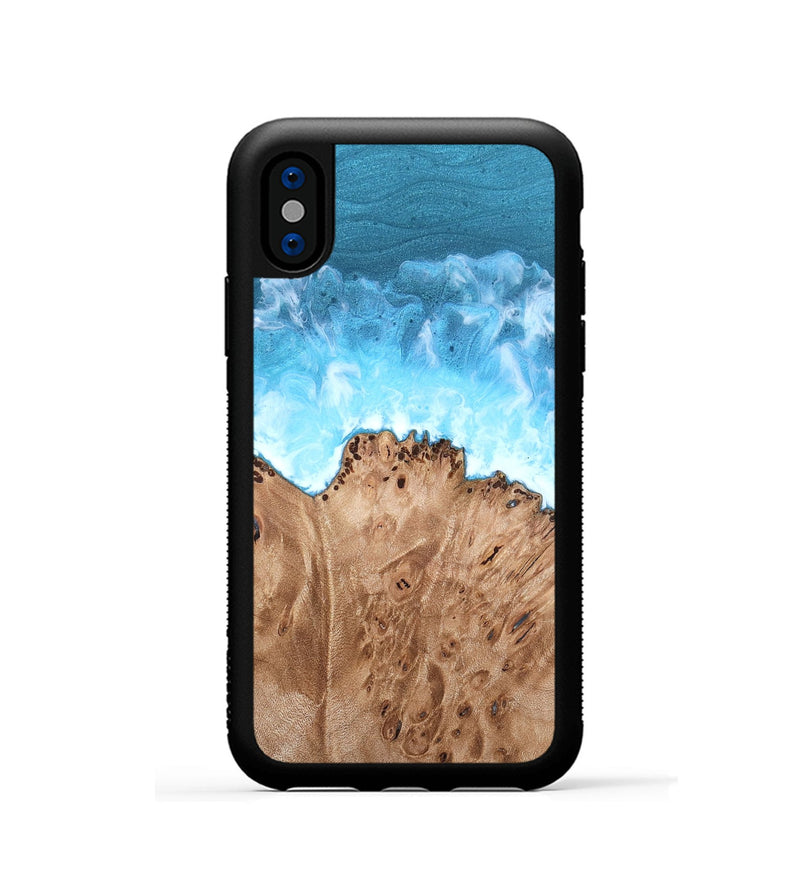 iPhone Xs Wood Phone Case - Ean (Coastal, 819293)