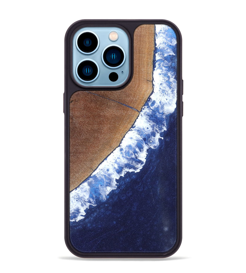iPhone 14 Pro Max Wood Phone Case - Natasha (Coastal, 819294)