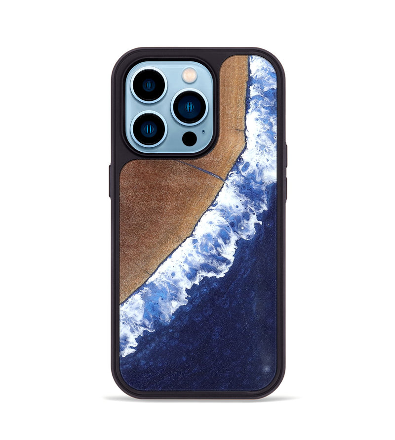 iPhone 14 Pro Wood Phone Case - Natasha (Coastal, 819294)