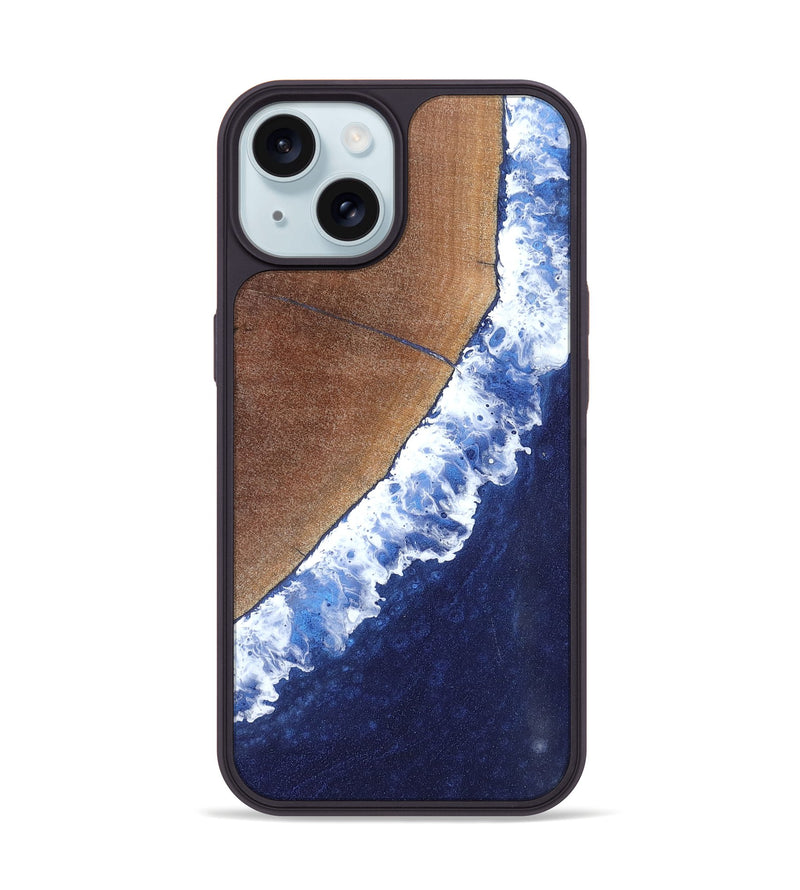 iPhone 15 Wood Phone Case - Natasha (Coastal, 819294)