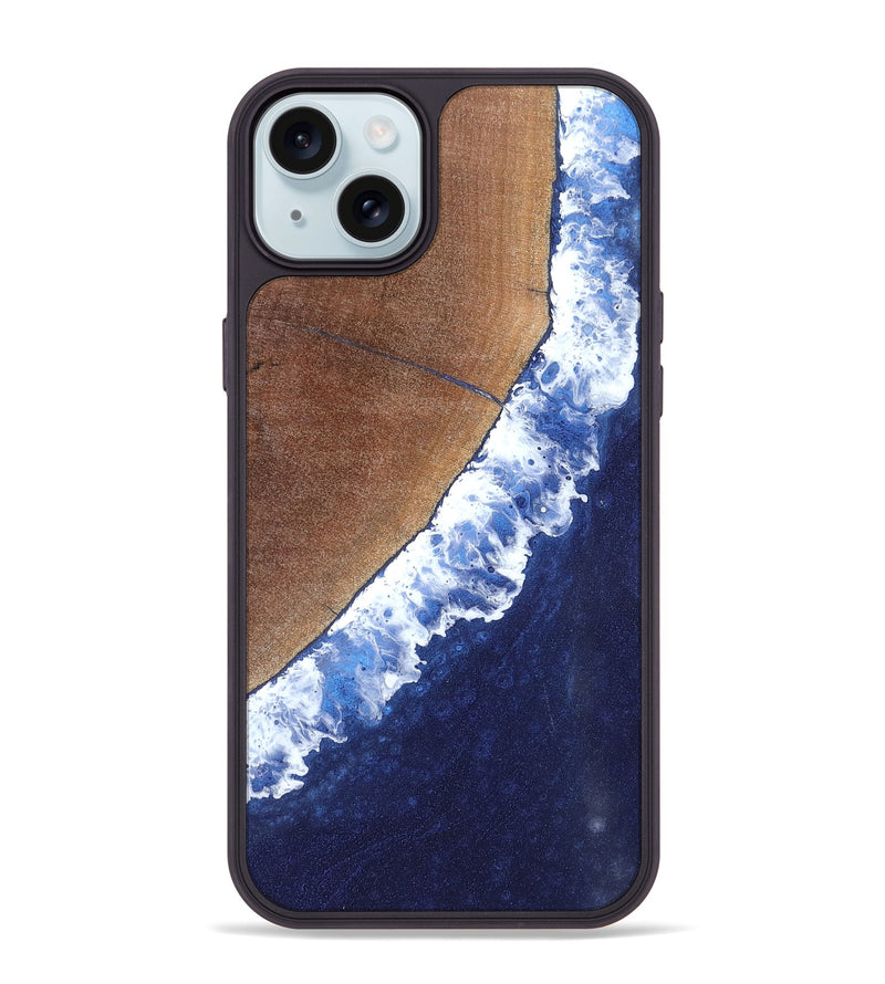 iPhone 15 Plus Wood Phone Case - Natasha (Coastal, 819294)