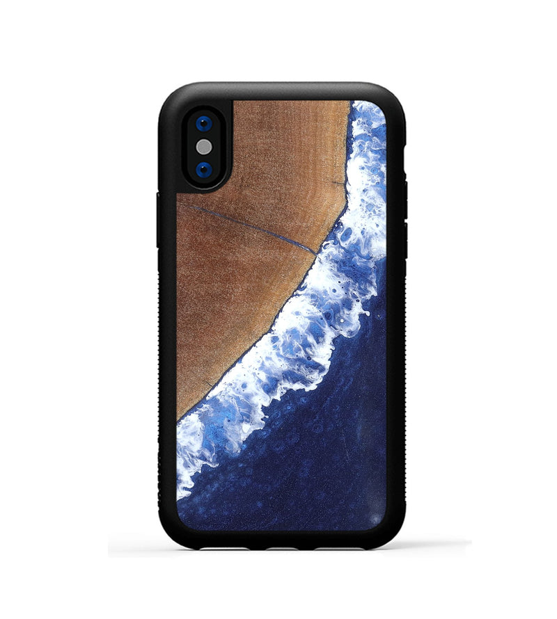 iPhone Xs Wood Phone Case - Natasha (Coastal, 819294)
