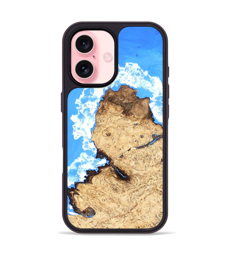 iPhone 16 Wood Phone Case - Krysten (Coastal, 819295)