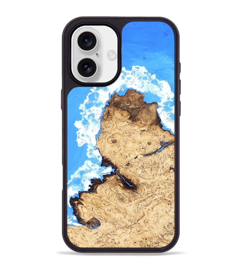 iPhone 16 Plus Wood Phone Case - Krysten (Coastal, 819295)