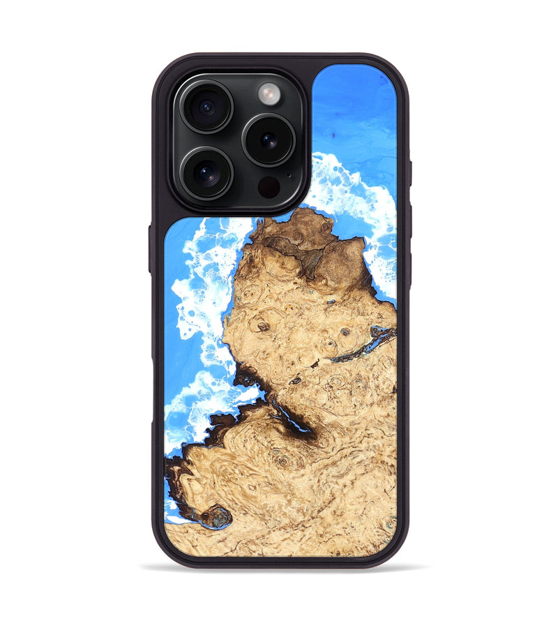 iPhone 16 Pro Wood Phone Case - Krysten (Coastal, 819295)