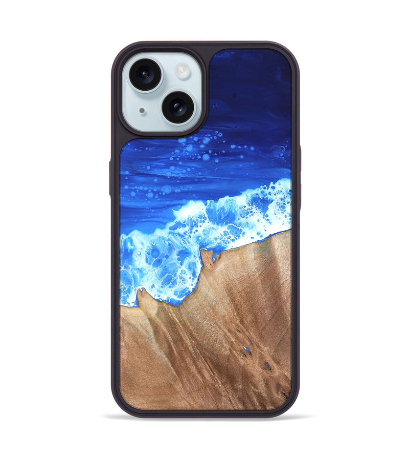 iPhone 15 Wood Phone Case - Aiyana (Coastal, 819296)