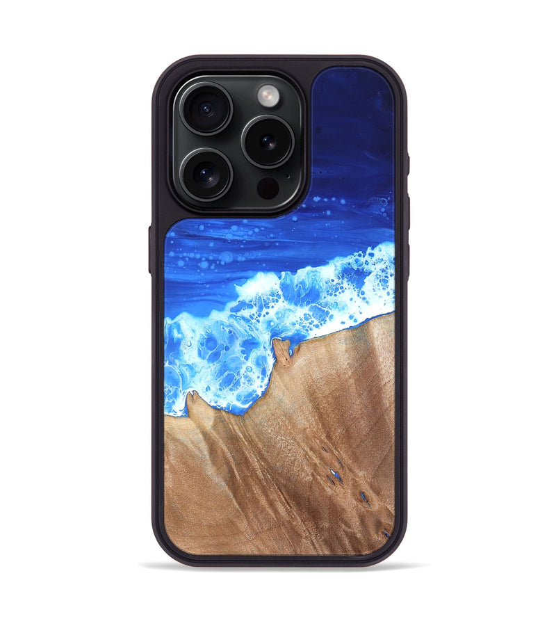 iPhone 15 Pro Wood Phone Case - Aiyana (Coastal, 819296)