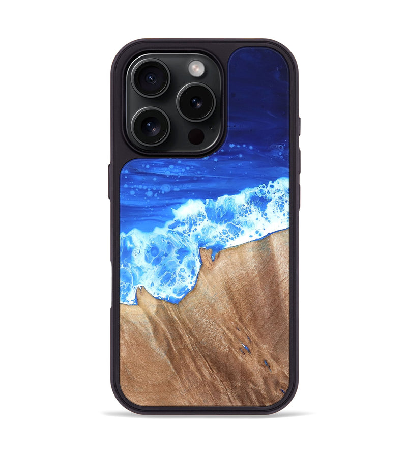 iPhone 16 Pro Wood Phone Case - Aiyana (Coastal, 819296)