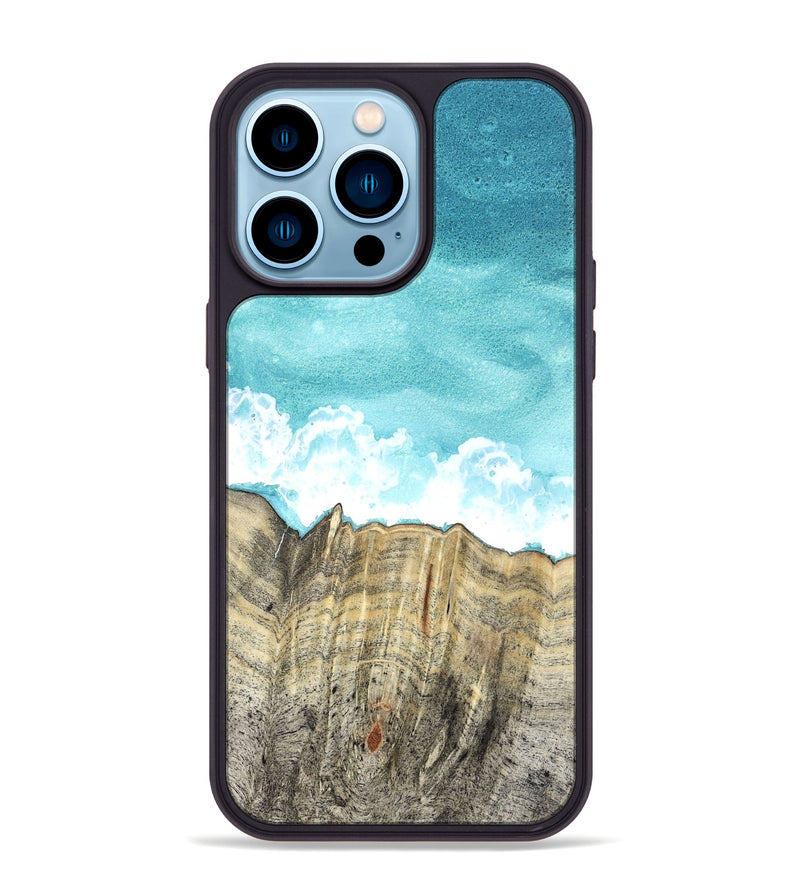 iPhone 14 Pro Max Wood Phone Case - Lavina (Coastal, 819298)