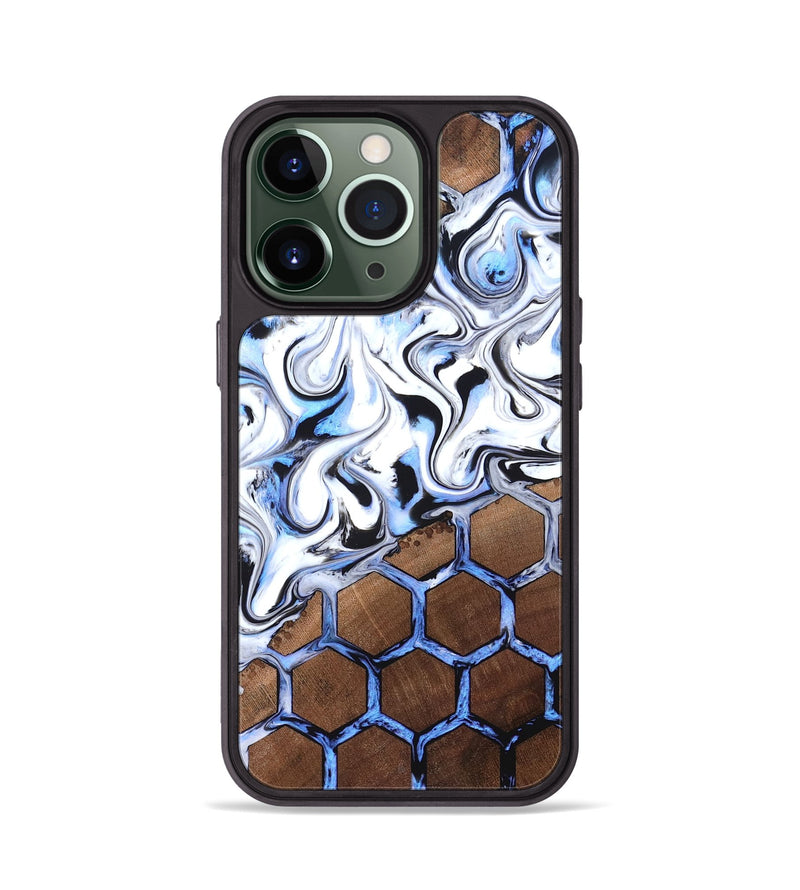 iPhone 13 Pro Wood Phone Case - Britny (Pattern, 819299)