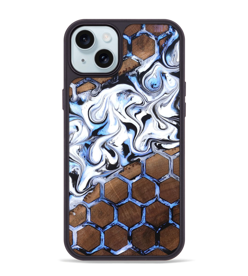 iPhone 15 Plus Wood Phone Case - Britny (Pattern, 819299)