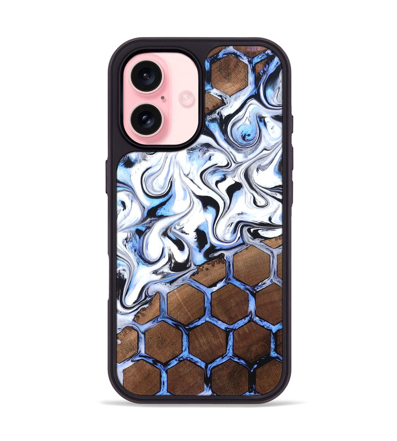 iPhone 16 Wood Phone Case - Britny (Pattern, 819299)