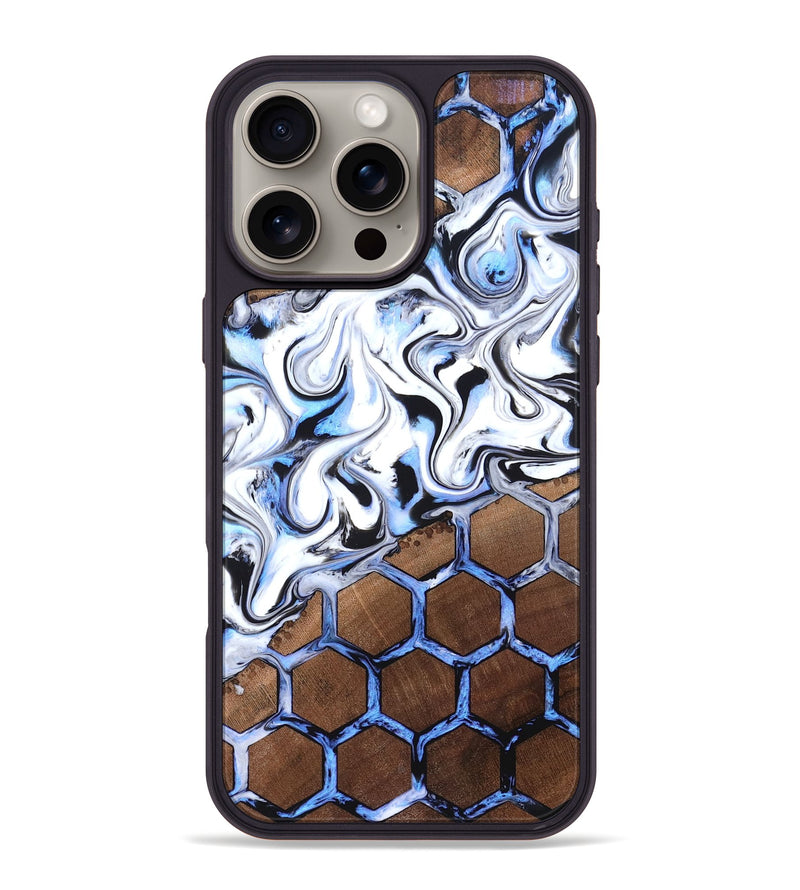 iPhone 16 Pro Max Wood Phone Case - Britny (Pattern, 819299)