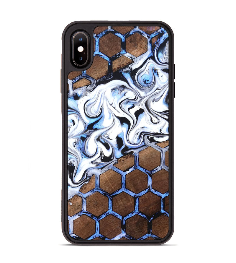iPhone Xs Max Wood Phone Case - Britny (Pattern, 819299)