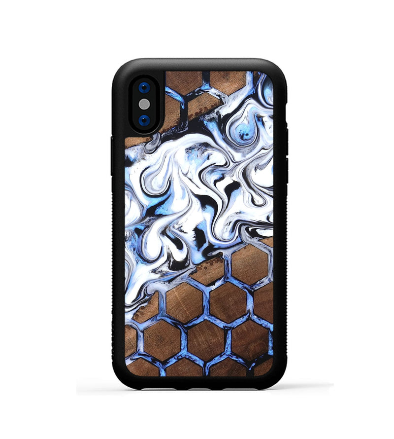 iPhone Xs Wood Phone Case - Britny (Pattern, 819299)