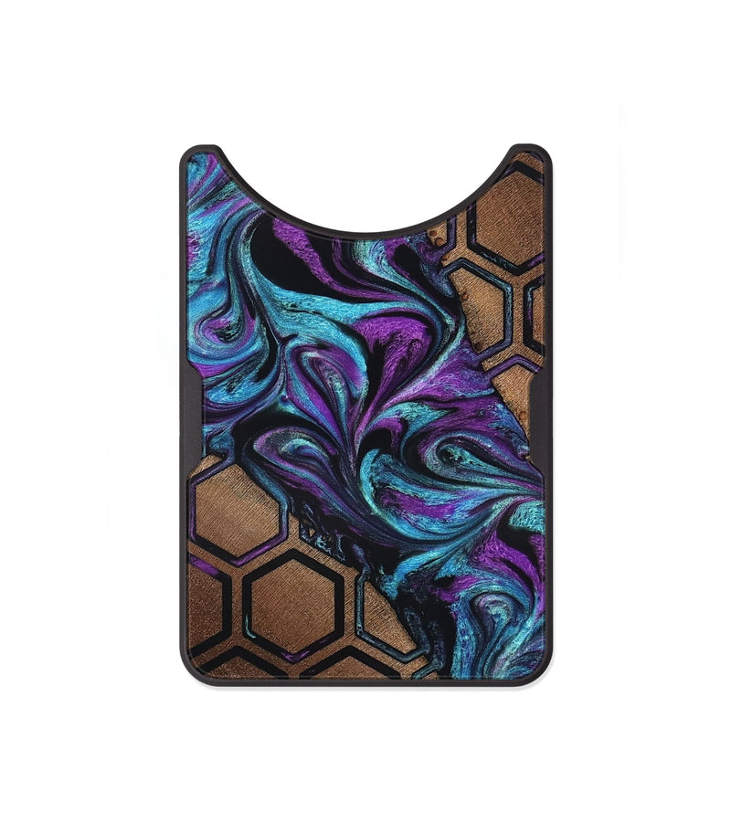 Alloy Wood Wallet - Makaila (Pattern, 819300)