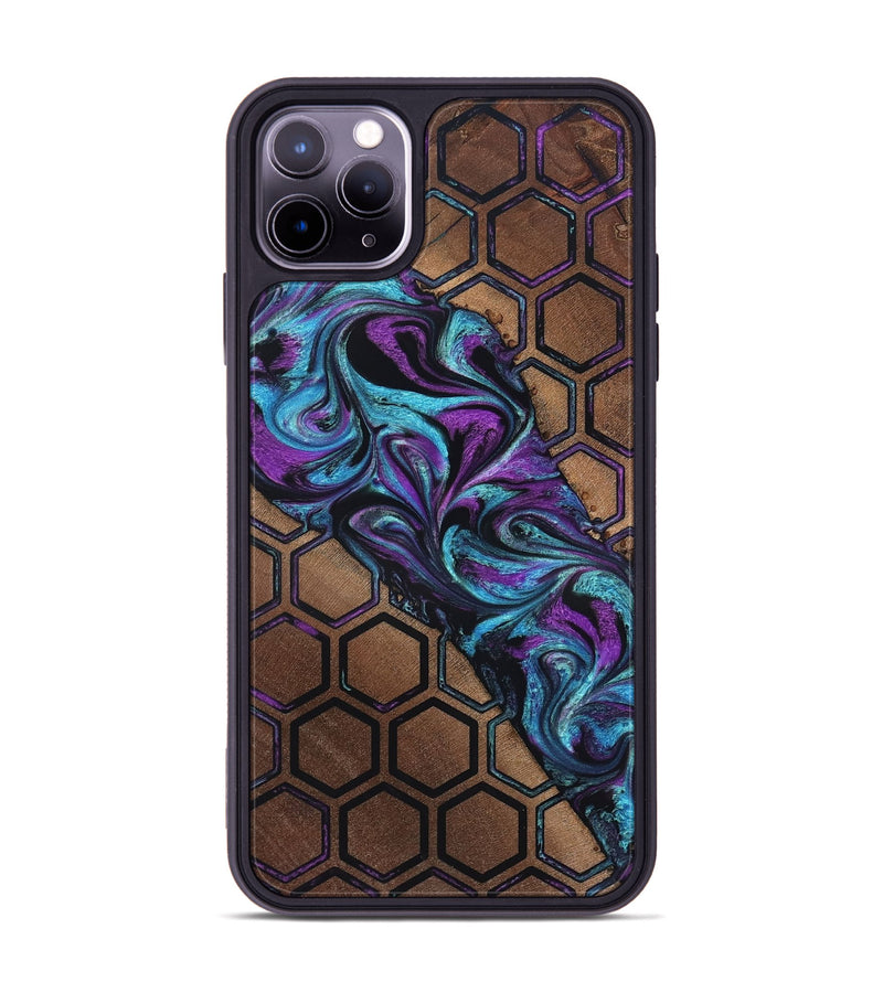 iPhone 11 Pro Max Wood Phone Case - Makaila (Pattern, 819300)