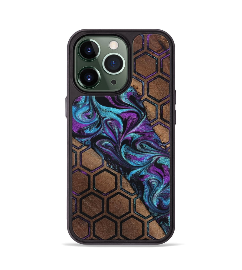 iPhone 13 Pro Wood Phone Case - Makaila (Pattern, 819300)