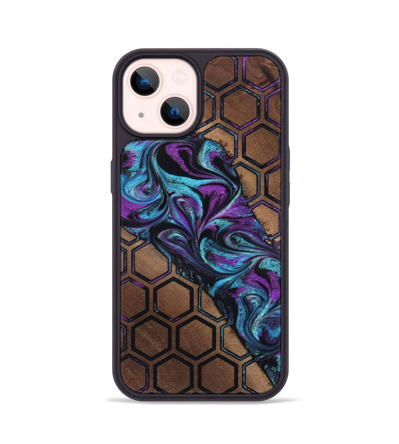iPhone 14 Wood Phone Case - Makaila (Pattern, 819300)