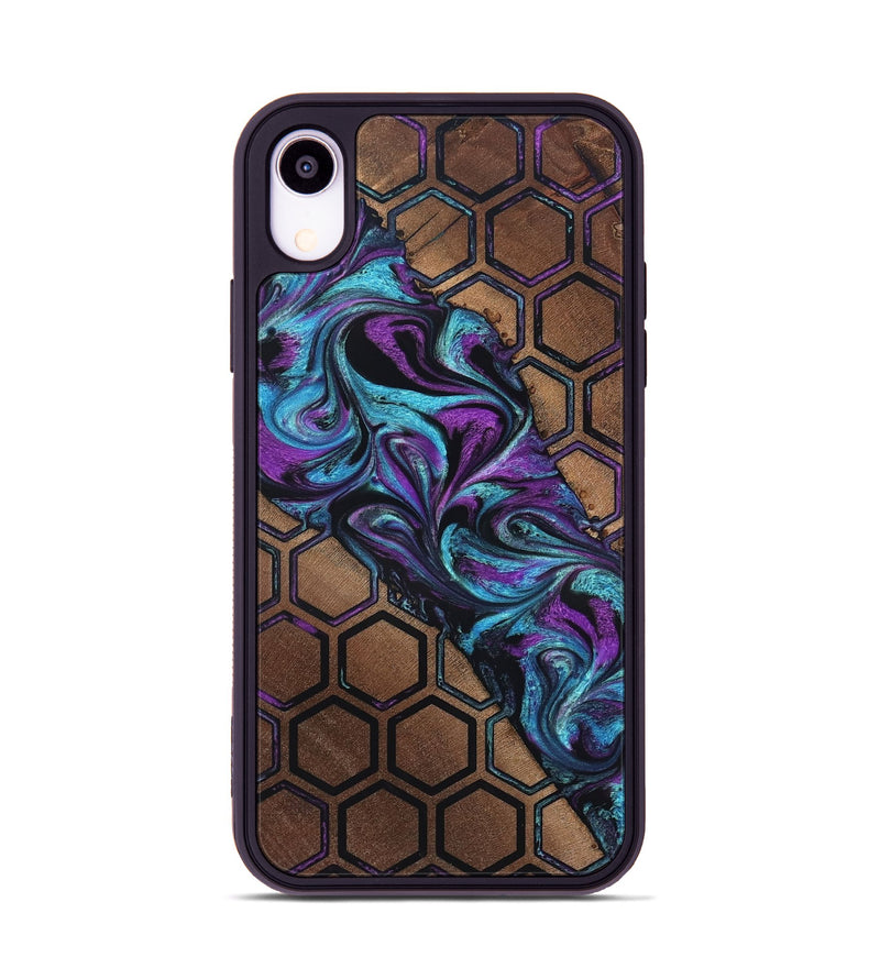 iPhone Xr Wood Phone Case - Makaila (Pattern, 819300)