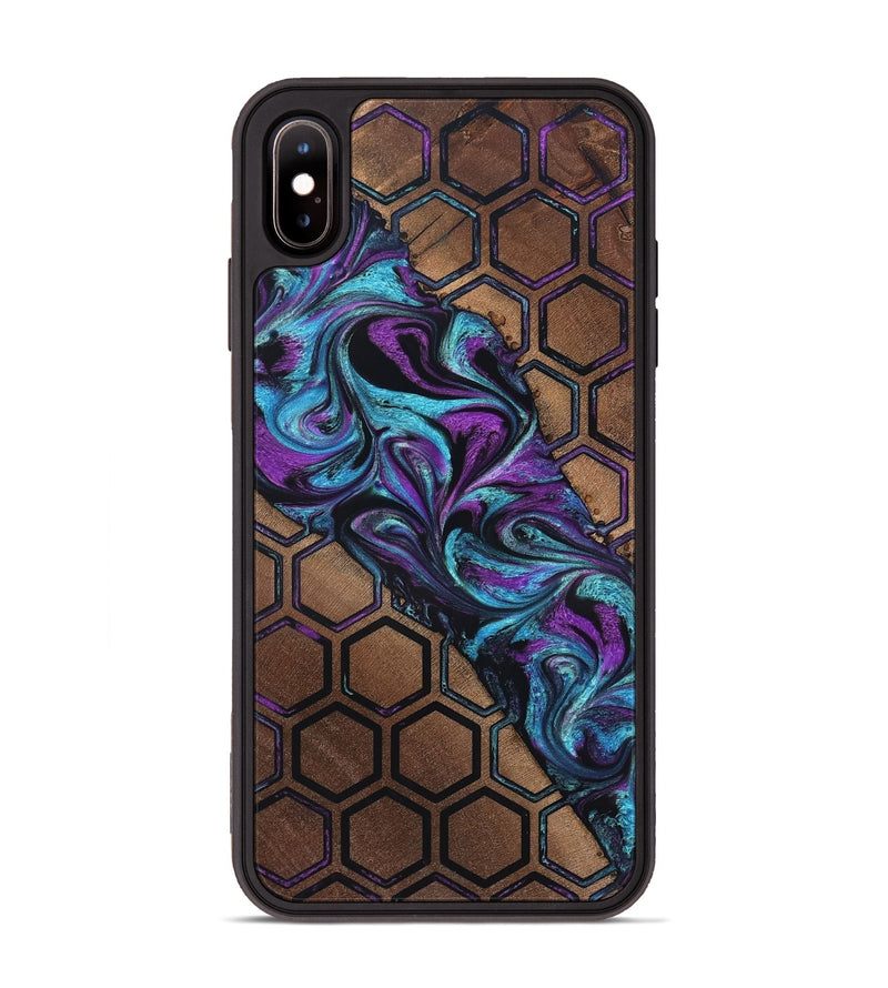 iPhone Xs Max Wood Phone Case - Makaila (Pattern, 819300)