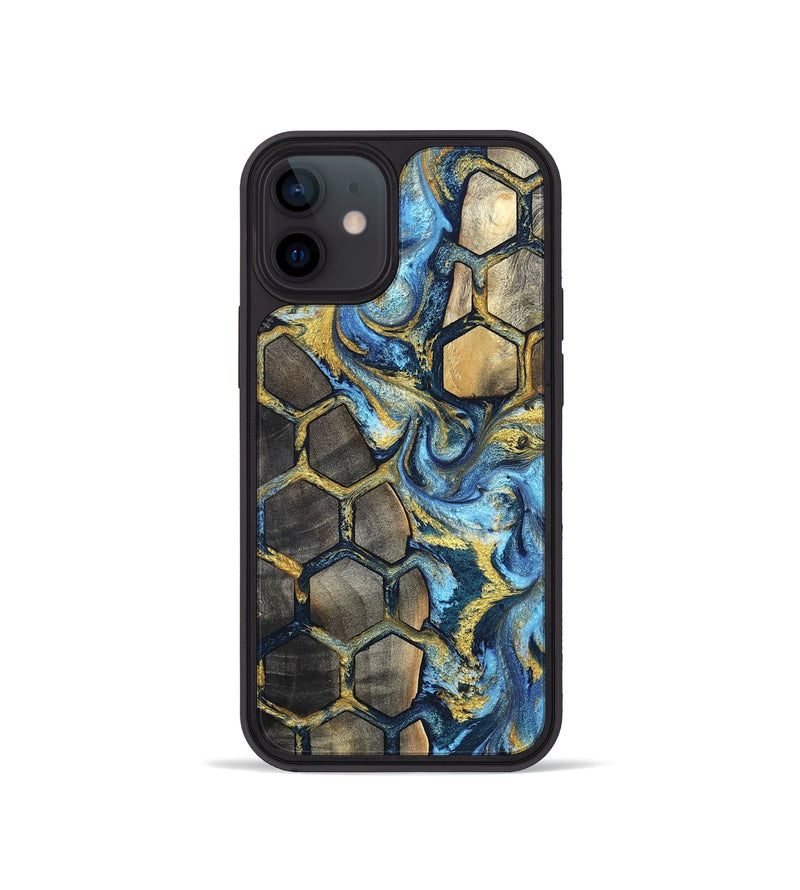 iPhone 12 mini Wood Phone Case - Faye (Pattern, 819301)