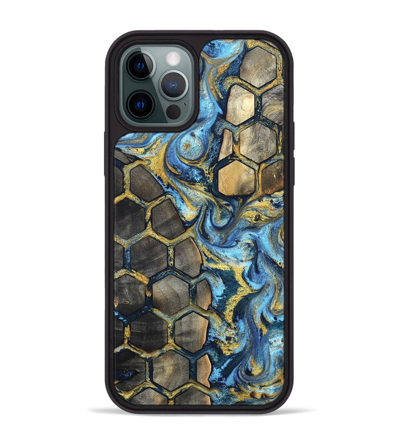 iPhone 12 Pro Max Wood Phone Case - Faye (Pattern, 819301)