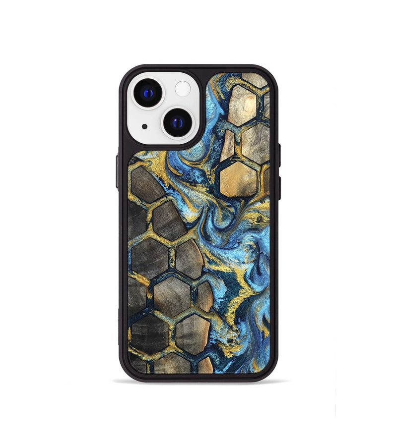 iPhone 13 mini Wood Phone Case - Faye (Pattern, 819301)