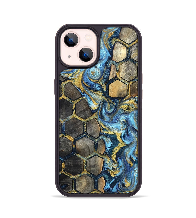 iPhone 14 Wood Phone Case - Faye (Pattern, 819301)